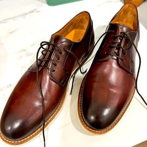 Magnanni Avila Derby Mid Brown Size 10